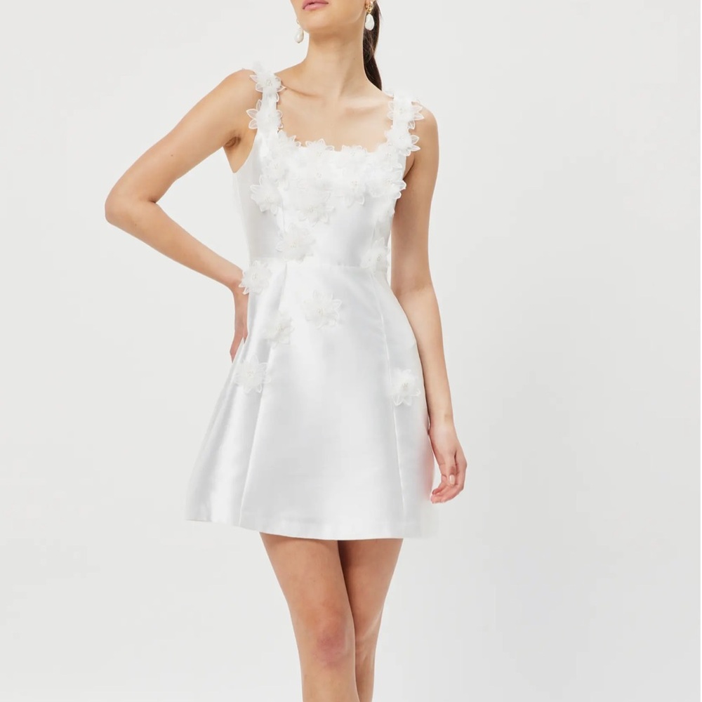 Elliatt White Floral Mini Dress